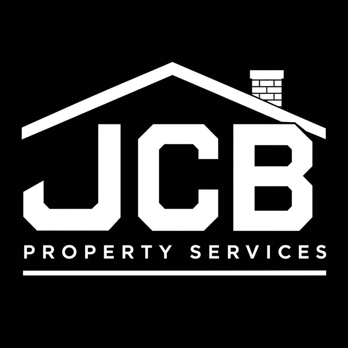 JCB Property Services inverted logo in Marlborough MA